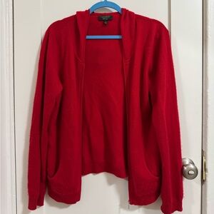 Charter Club Cashmere Zip-Up Hoodie